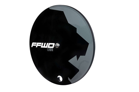 Tylne koło torowe DISC-T LION BLK FULL CARBON TUBULAR 1K  (szytka)
