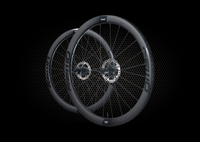 Komplet kół TYRO II (45MM) SP 24H/24H UD BLACK 1:1 DISC BRAKE (opona)