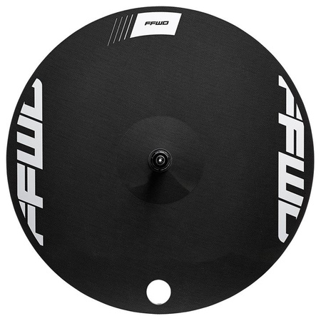 Tylne koło torowe 1K Carbon Disc, white (szytka)
