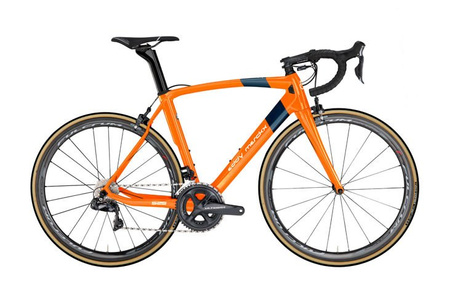 Rower EM525 E Ultegra Di2 Caliper Molteni Orange / Blue