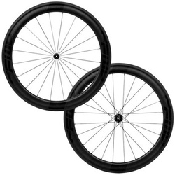 Komplet kół F6R (60 MM) SP 24H/24H UD BLACK 1:1 CLINCHER (opona)