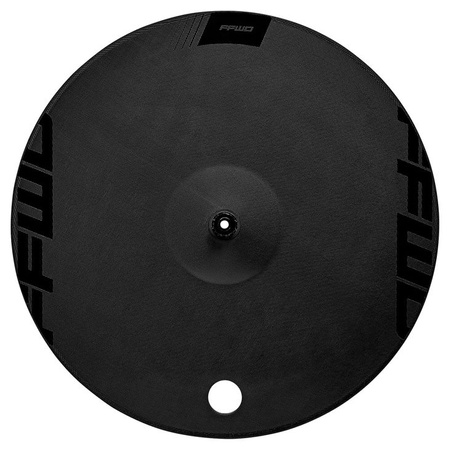 Tylne koło torowe Fast Forward Carbon Disc, white/black (szytka)