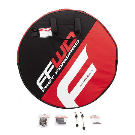 Komplet kół F9R FCC (90MM) SP 20H/24H UD MBL DT240 2:1 SRAM (opona)