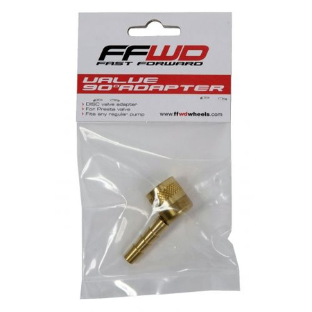 Przedłużka wentyla Valve 90 degrees adapter for FFWD disc wheels