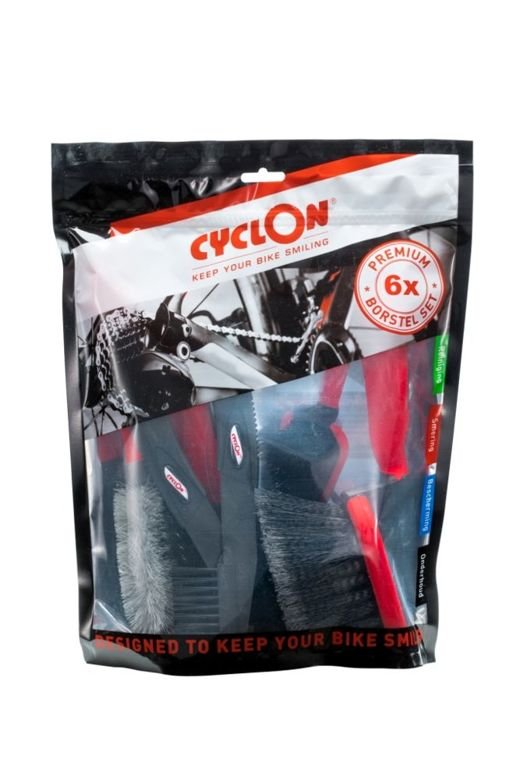Zestaw 6 szczotek do mycia roweru Cyclon Brush Kit